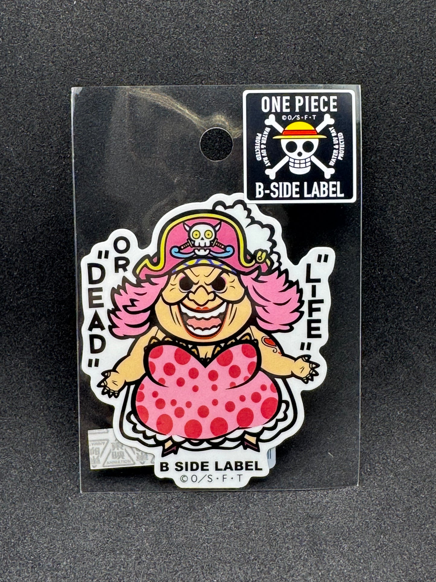 ONE PIECE - Big Mom Official B-SIDE LABEL Waterproof Sticker