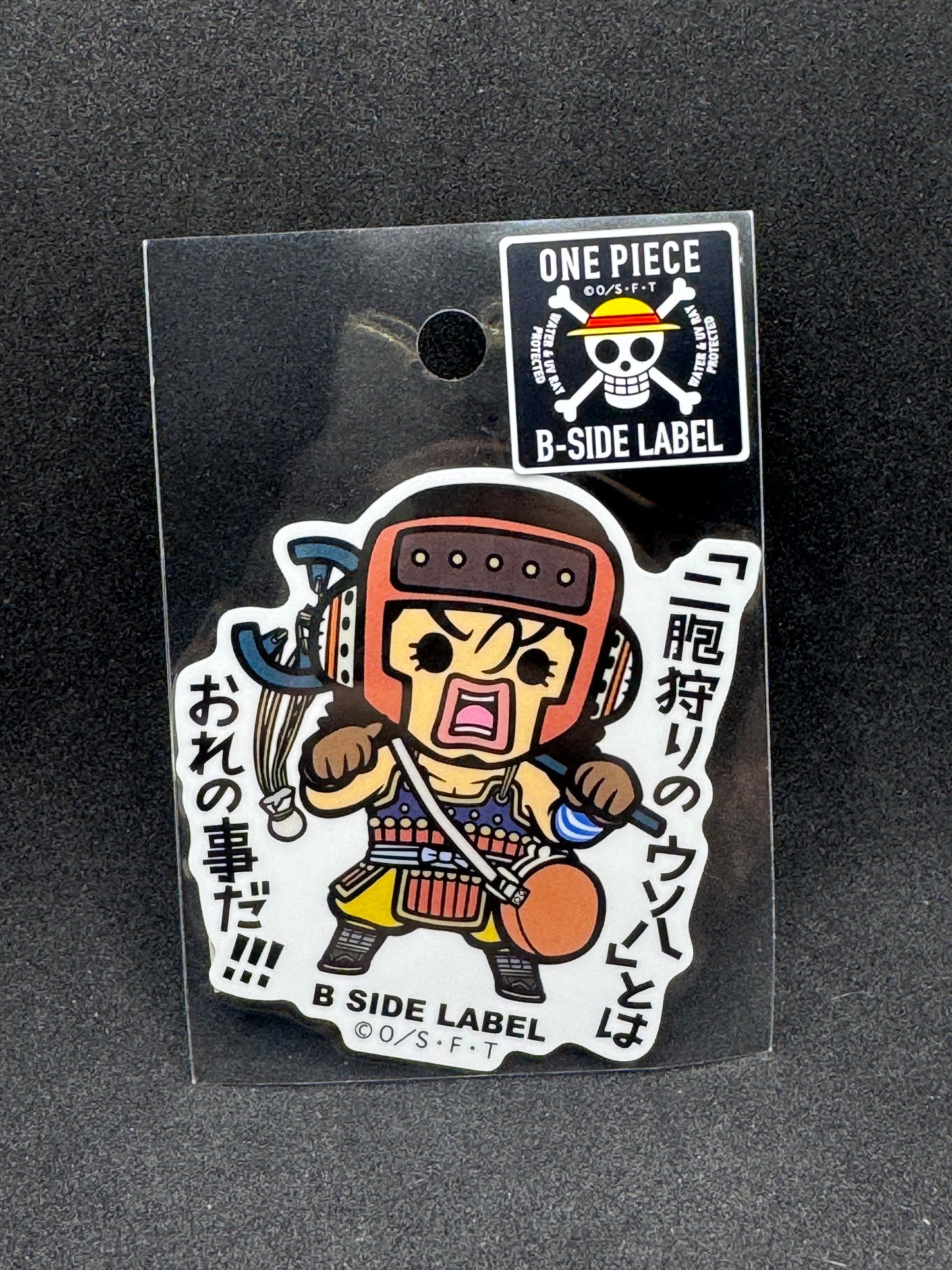 ONE PIECE - Usopp (A) Official B-SIDE LABEL Waterproof Sticker