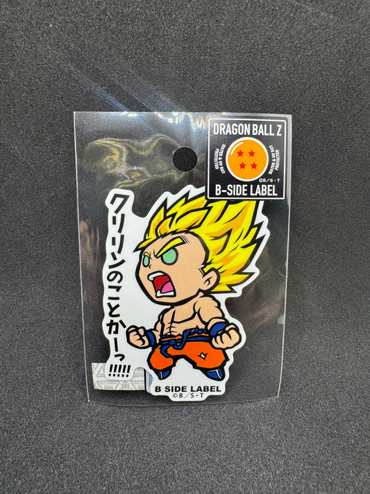 Dragon Ball - Goku Official B-SIDE LABEL Waterproof Sticker