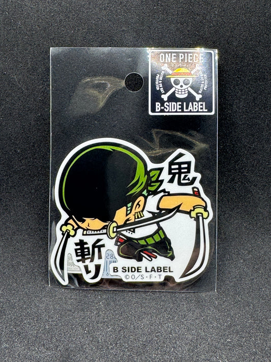 ONE PIECE - Zoro Official B-SIDE LABEL Waterproof Sticker