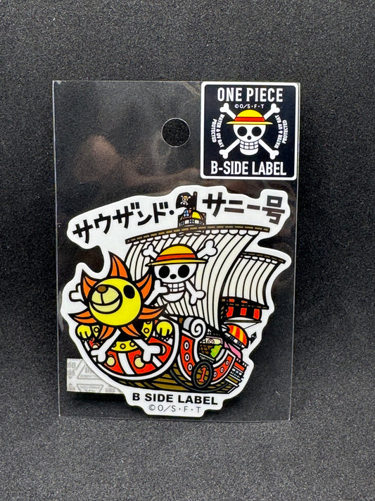 ONE PIECE - The Thousand Sunny Official B-SIDE LABEL Waterproof Sticker