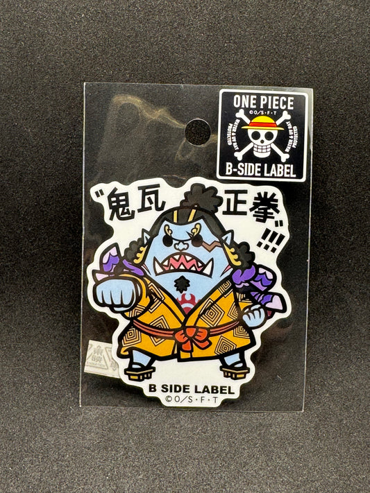 ONE PIECE - Jinbe Official B-SIDE LABEL Waterproof Sticker