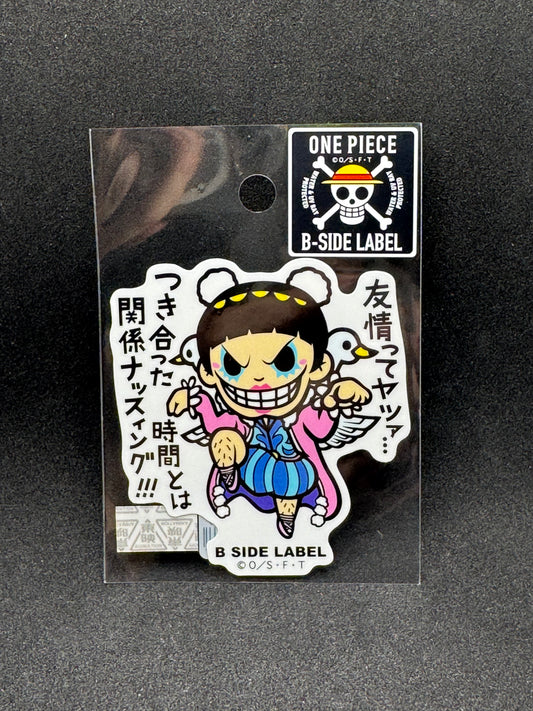ONE PIECE - Bon Clay Official B-SIDE LABEL Waterproof Sticker