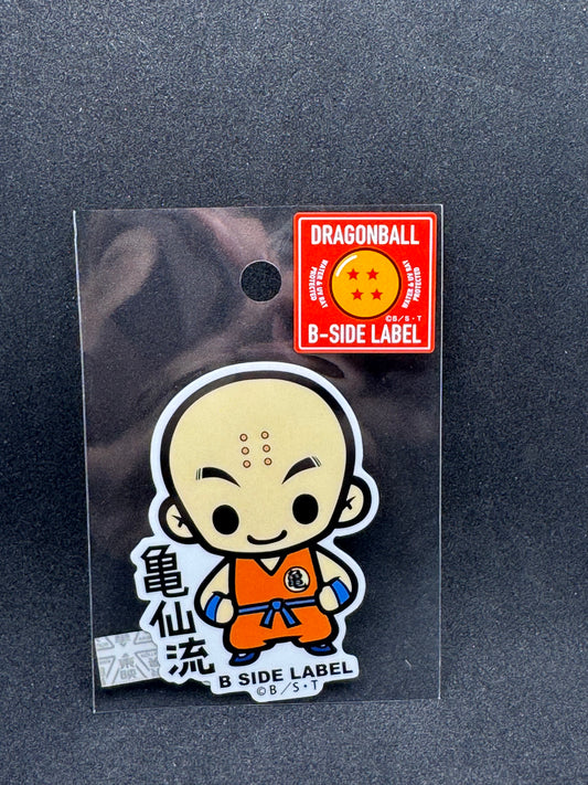 Dragon Ball - Krillin Official B-SIDE LABEL Waterproof Sticker