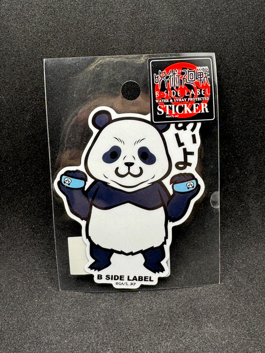 Jujutsu Kaisen - Panda Official B-SIDE LABEL Waterproof Sticker