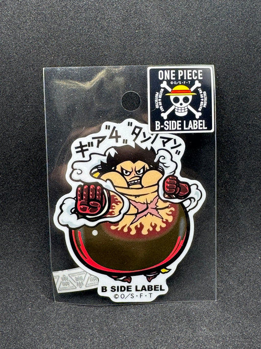 ONE PIECE - Monkey D. Luffy (G) Official B-SIDE LABEL Waterproof Sticker
