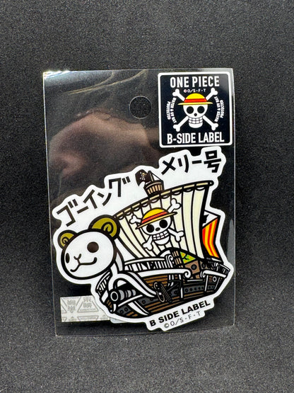 ONE PIECE - The Going Merry Official B-SIDE LABEL Waterproof Sticker