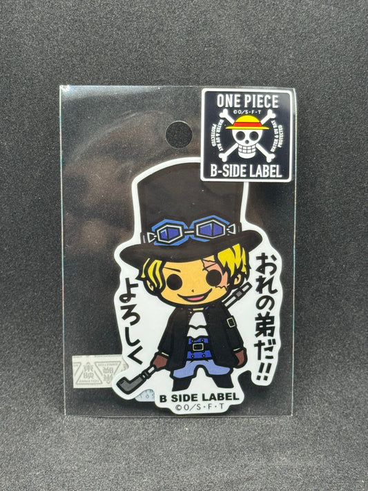 ONE PIECE - Sabo Official B-SIDE LABEL Waterproof Sticker