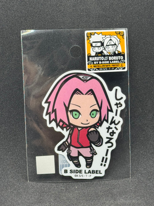 BORUTO: NARUTO -  Sakura Haruno Official B-SIDE LABEL Waterproof Sticker