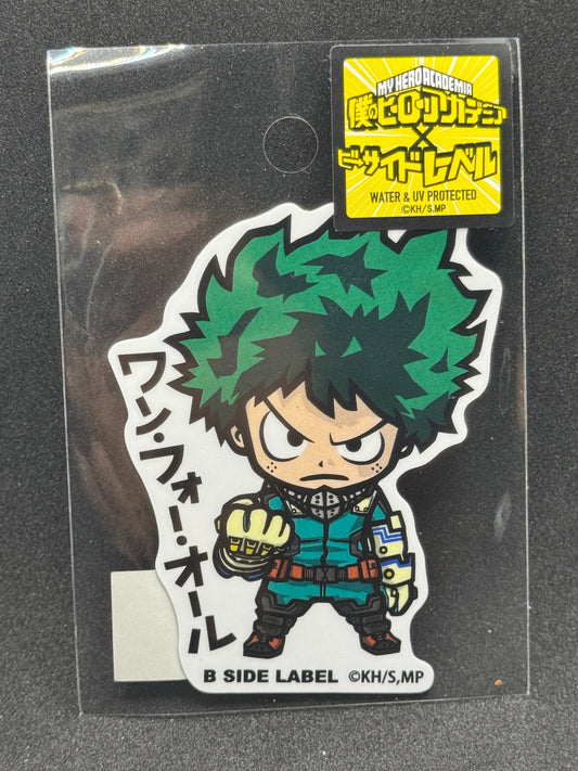 My Hero Academia - Izuku Midoriya (Deku) (B) Official B-SIDE LABEL Waterproof Sticker