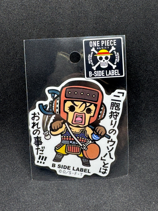 ONE PIECE - Usopp (A) Official B-SIDE LABEL Waterproof Sticker