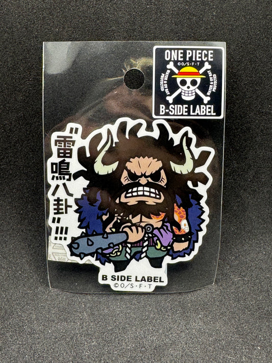 ONE PIECE - Kaido (B) Official B-SIDE LABEL Waterproof Sticker