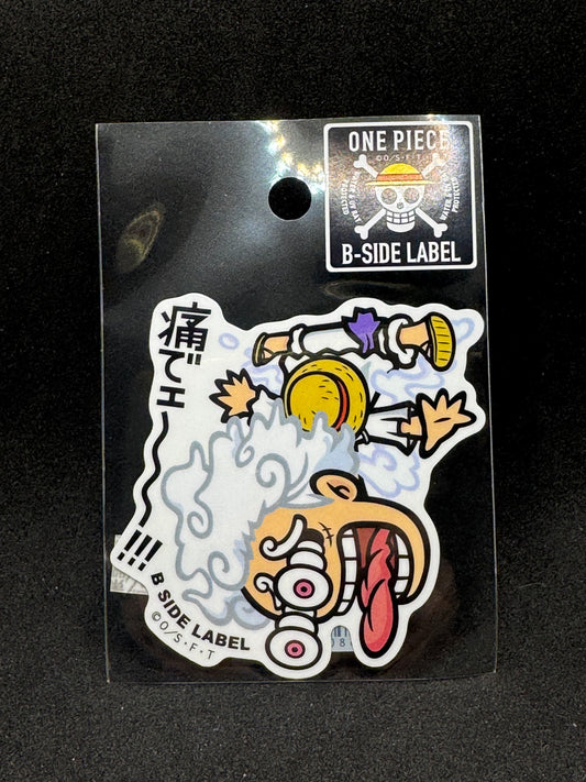 ONE PIECE - Monkey D. Luffy "nika" (C) Official B-SIDE LABEL Waterproof Sticker
