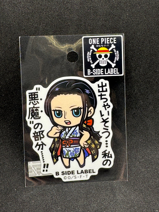 ONE PIECE - Nico Robin (B) Official B-SIDE LABEL Waterproof Sticker