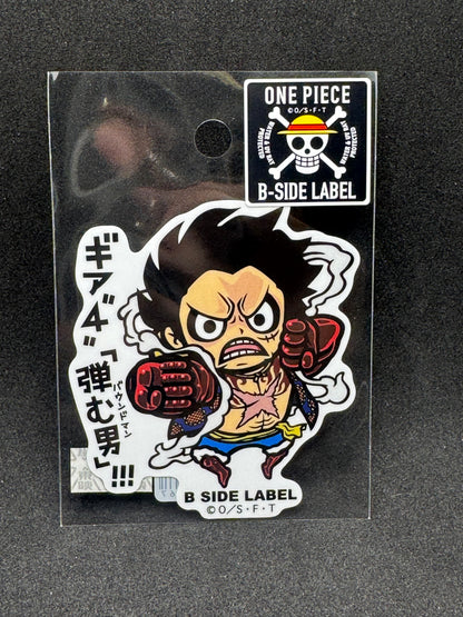 ONE PIECE - Monkey D. Luffy (H) Official B-SIDE LABEL Waterproof Sticker