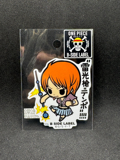 ONE PIECE - Nami (A) Official B-SIDE LABEL Waterproof Sticker