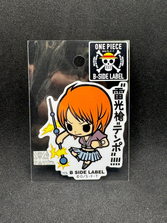 ONE PIECE - Nami (A) Official B-SIDE LABEL Waterproof Sticker