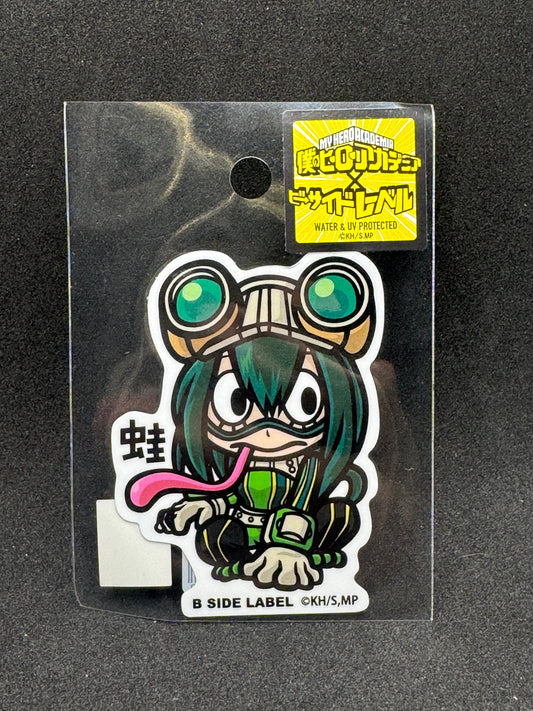 My Hero Academia - Tsuyu Asui Official B-SIDE LABEL Waterproof Sticker