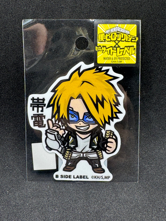 My Hero Academia - Denki Kaminari Official B-SIDE LABEL Waterproof Sticker