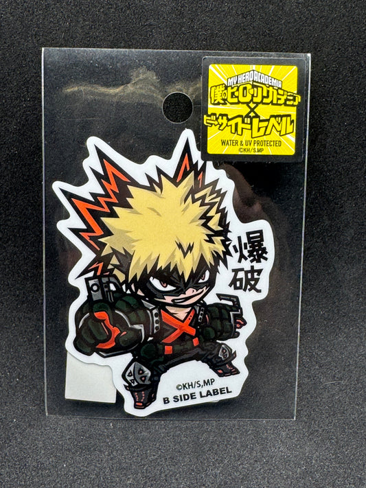 My Hero Academia - Katsuki Bakugo Official B-SIDE LABEL Waterproof Sticker