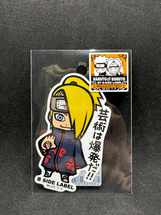 BORUTO: NARUTO - Deidara Official B-SIDE LABEL Waterproof Sticker