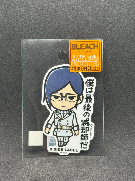 BLEACH - Uryu Ishida Official B-SIDE LABEL Waterproof Sticker